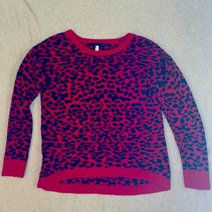 Leopard print Kenzie sweater